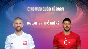 Ba Lan vs Thổ Nhĩ Kỳ - Giao Hữu Quốc Tế 2024