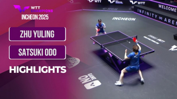 Zhu Yuling vs Satsuki Odo - WTT Champions Incheon 2025