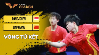 Chen - Pang vs Wang Lin - WTT China Smash 2024