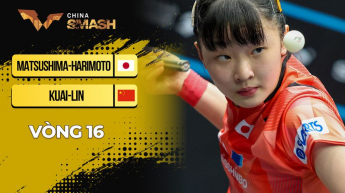 Matsushima-Harimoto vs Kuai-Lin - WTT China Smash 2024