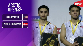 Goh-Izzud vs Astrup-Rasmu - HSBC BWF WTS 500 CLASH ROYALE Arctic Open 2024