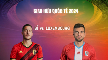 Bỉ vs Luxembourg - Giao Hữu Quốc Tế 2024